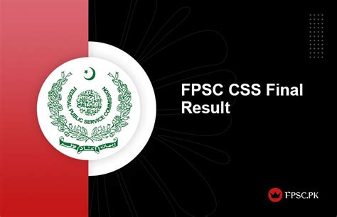 FPSC CSS Final Result 2025 Selected Candidate List