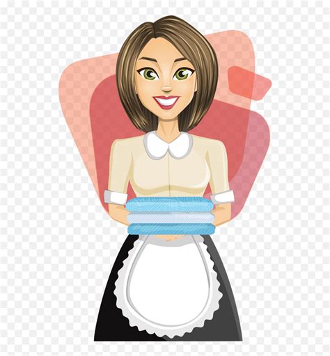 Cleaning Clipart Domestic Helper Transparent Maid Png Cleaning Lady