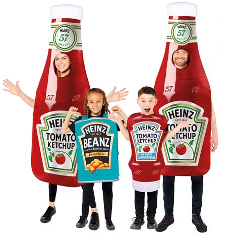 Heinz Ketchup Bottle Costume Size Adult 1 Pc Amscan International