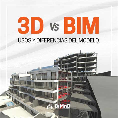 Qué diferencias existen entre un modelo 3D y un modelo BIM BIMnD