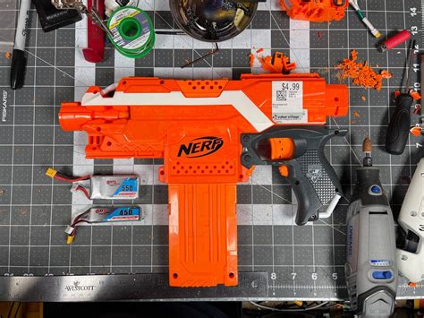 Modded Nerf Stryfe 150 On 3s Lipo And 120 On 2s Lipo Etsy