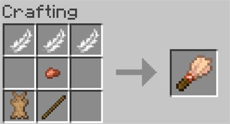 Crafting Recipe For Archeology Brush Rminecraftsuggestions