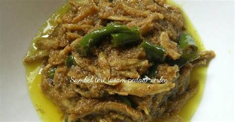 Resep Sambel Pedas Asam Sunti Enak Dan Mudah Cookpad