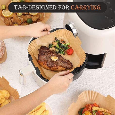 Air Fryer Disposable Paper Liner Square Non Stick Parchment Paper For