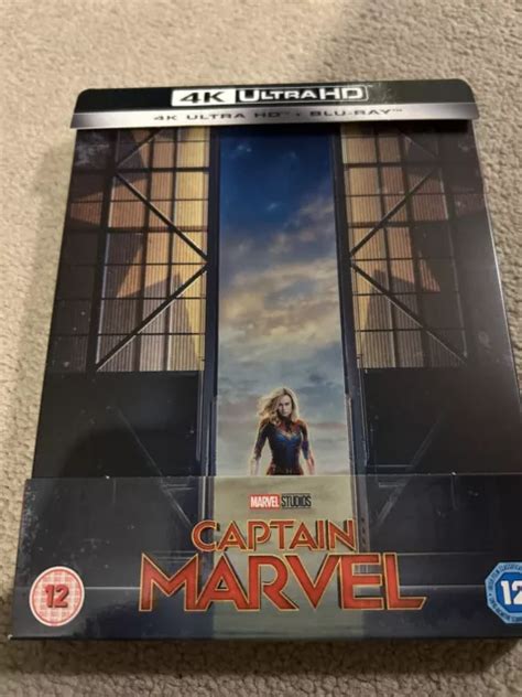 Captain Marvel K Uhd Blu Ray Uk Exclusive Steelbook Limited