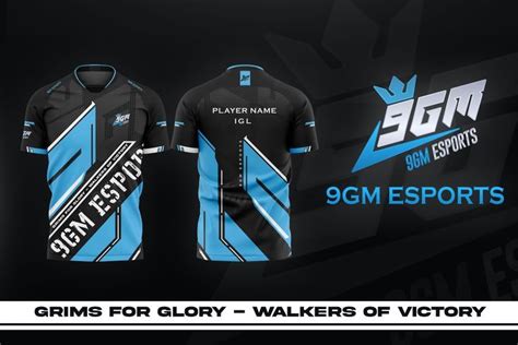 E-SPORTS JERSEY DESIGN FOR 9GM E-SPORTS | Jersey design, Sports jersey design, Polo design