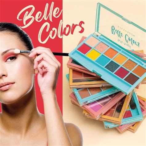 Paleta De Sombras Belle Colors Belle Angel 12 Cores Shopee Brasil