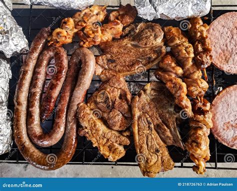 Braai Meat Including Boerewors Lamb Chops Chicken Kebabs Garlic