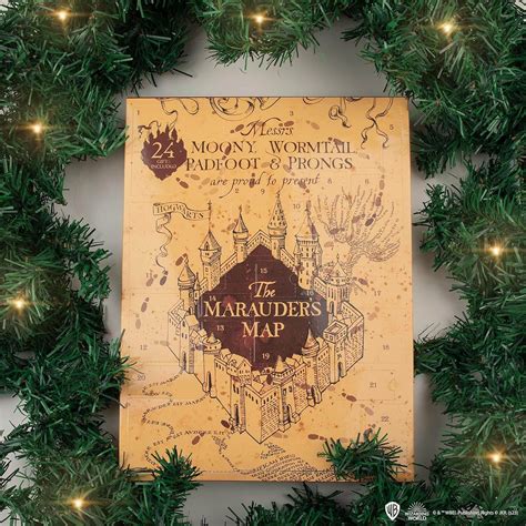 Calendrier De L Avent Carte Du Maraudeur Harry Potter