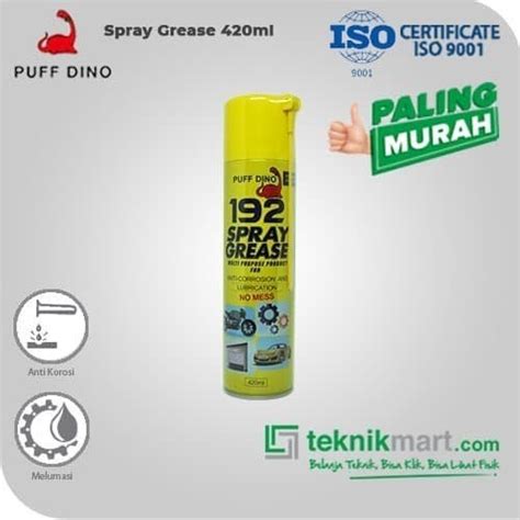 Jual Puff Dino Spray Grease Pelumas Gemuk Semprot Ml Harga