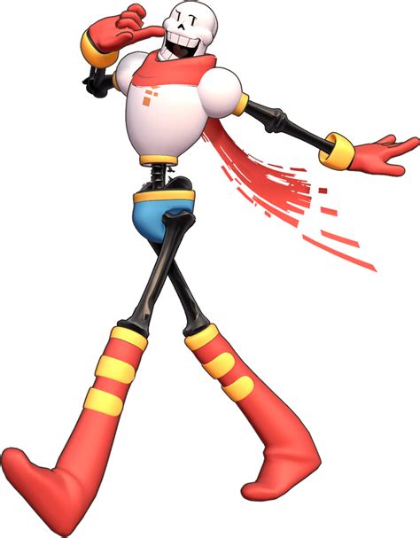 Mmd Sn Sdver Undertale Papyrus 3d Model Preview2 By 495557939 On Deviantart