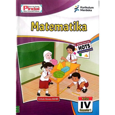 Jual Buku LKS Matematika Kelas 4 SD MI Kurikulum Merdeka Semester 1