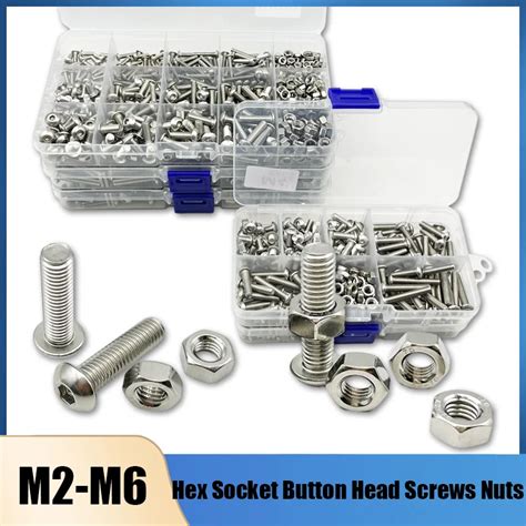 Hexagon Socket Cap Screw Bolt And Nut Washer Set M M M M M