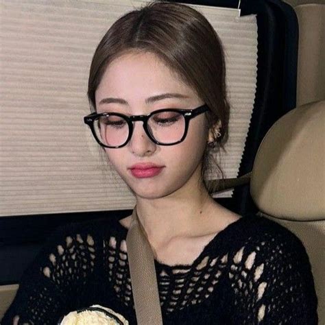 On Twitter RT Dailynjin Huh Yunjin In Glasses