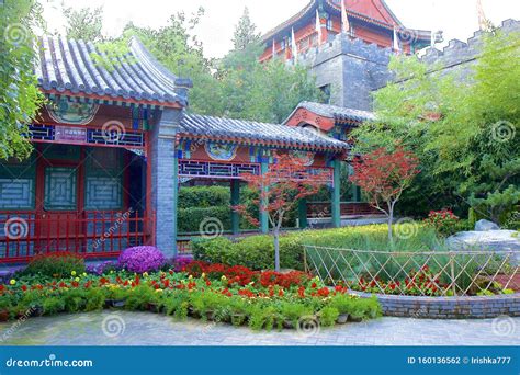 Fragrant Hills Park In Beijing China Stock Photo Image Of Gardens