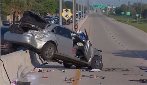 Crash Shuts Down Portion Of Midpoint Bridge Wink News