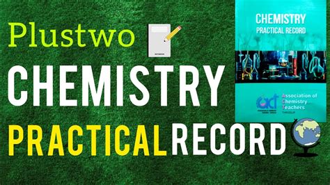 Plustwo Chemistry Practical Record Edu Talks YouTube