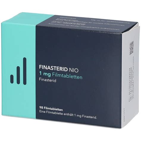 FINASTERID NIO 1 Mg Filmtabletten 98 St Mit Dem E Rezept Kaufen Shop