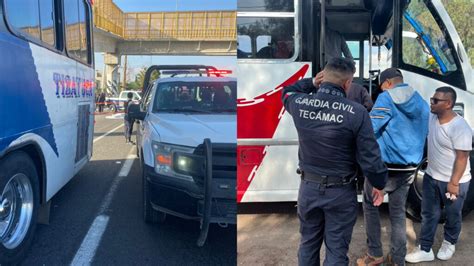 Tras homicidio de chofer de autobús de Tizayuca refuerzan seguridad en