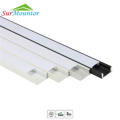 Slim U Shape Recessed Profile Recessed Led Aluminum Profile For Led