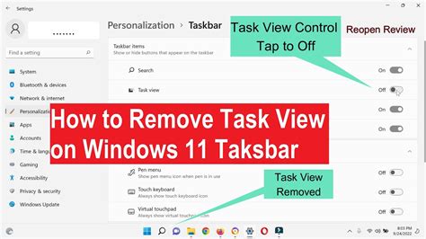 Windows 11 How To Remove Task View From Taskbar YouTube