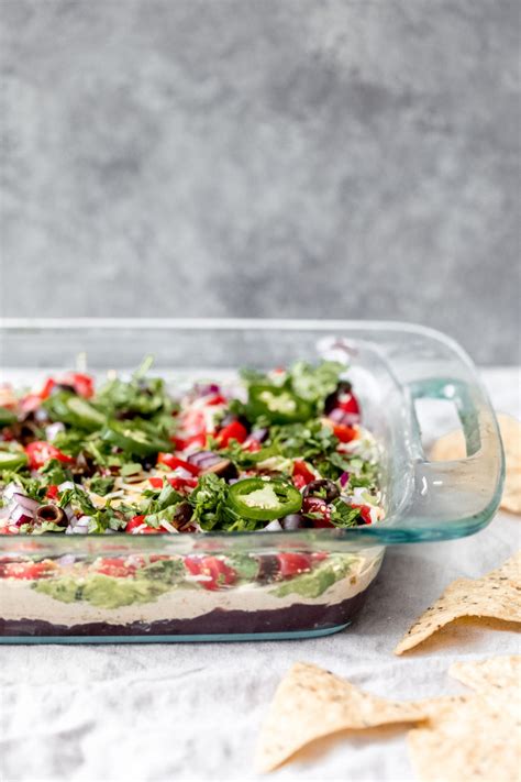 The Best Fresh Healthy Layer Dip Ambitious Kitchen