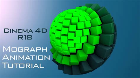 Cinema 4d Mograph Animation Tutorial Youtube