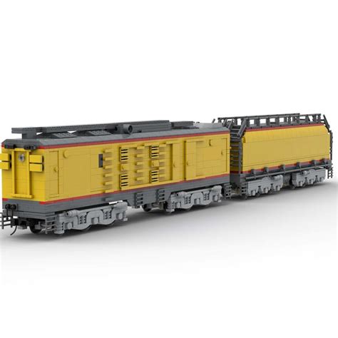 PDF Instruction For MOC 106723 Union Pacific 8500 GTEL Letbricks