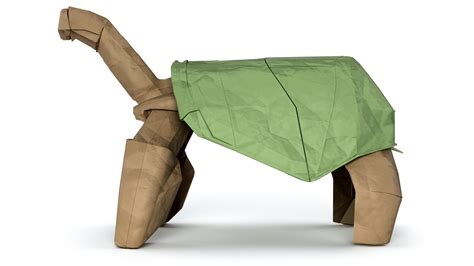 Origami Turtle 3D model - TurboSquid 1819955