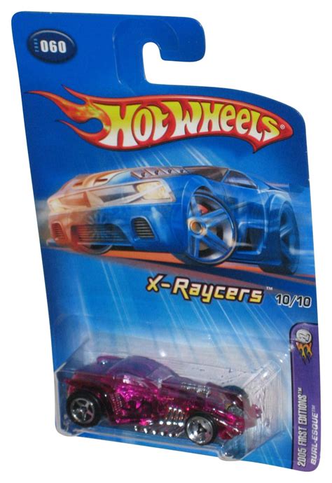 Hot Wheels First Editions X Raycers Purple Burl Esque Car Walmart
