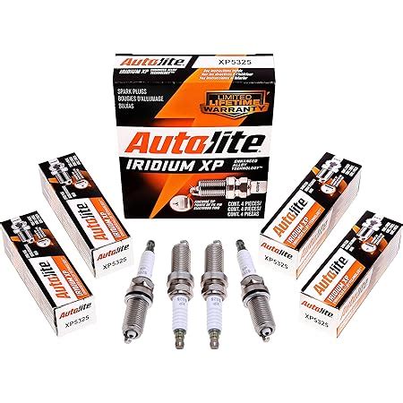 Amazon Autolite Iridium Xp Automotive Replacement Spark Plugs