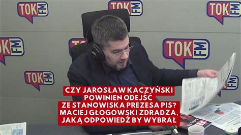 Kaczy Ski Powinien Odej Ze Stanowiska Prezesa Pis G Ogowski Zdradza