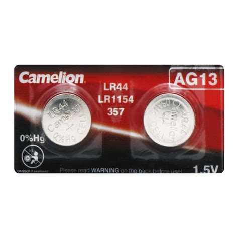 Order Camelion Alkaline Battery 1 5V LR 44 AG13 BP10 Online At