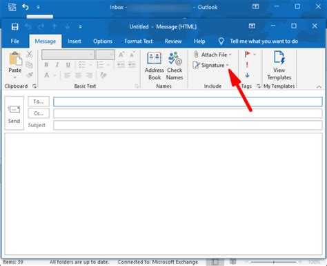 Come Impostare Una Firma In Outlook