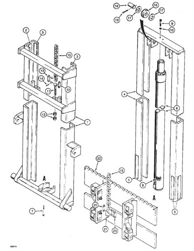 Forklift Mast Parts Diagram Names