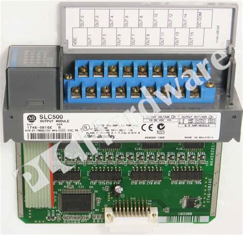 PLC Hardware Allen Bradley 1746 OB16E SLC500 16 Ch Protected DC Output