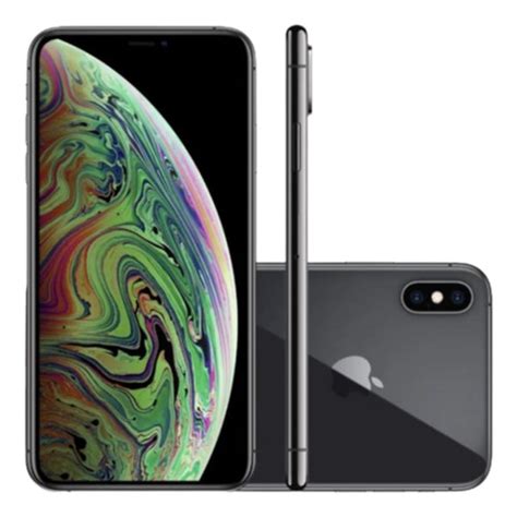 Smartphone Apple IPhone XS Max 64gb Preto Celular Vitrine