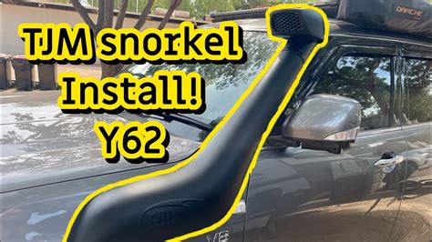 Full Install Of Tjm Snorkel On Our S Y Patrol Youtube