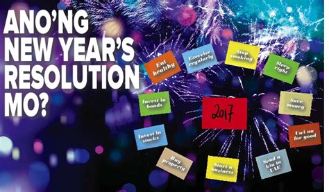 Anong New Years Resolution Mo The Filipino Times