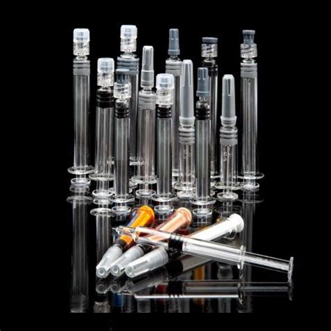 1ml 2 25ml 3ml 5ml Glass Container Prefilled Glass Syringes For