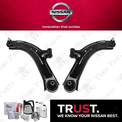 Original Nissan Front Lower Control Arm Left Right Grand Livina L10