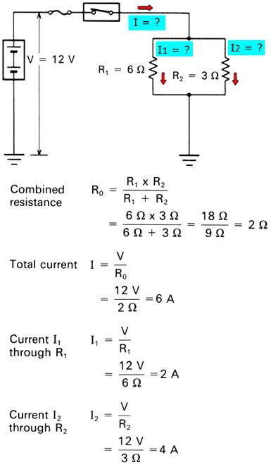 Series And Parallel Circuits Formulas Circuit Diagram