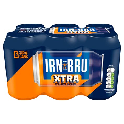 Irn Bru Xtra 6x330ml Co Op