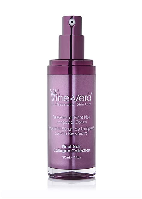 Resveratrol Pinot Noir Longevity Serum Vine Vera Resveratrol Skin Care