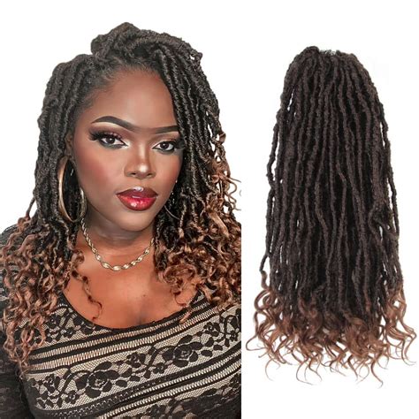 Amazon Niseyo Wild Locs Inch Distressed New Faux Locs With