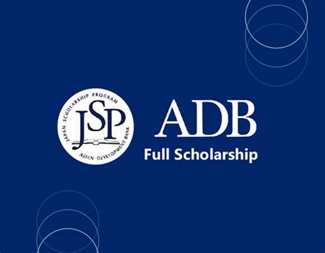 Học Bổng Thạc Sĩ Adb Japan Scholarship Program 2023 2024 Lan Và