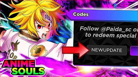 NEW SKILL CODE 7 DEADLY SINS UPDATE FREE TO PLAY In Anime Souls