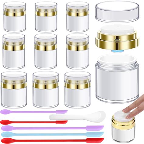 Amazon Honeydak Pcs Airless Pump Jars Oz Oz Oz Empty