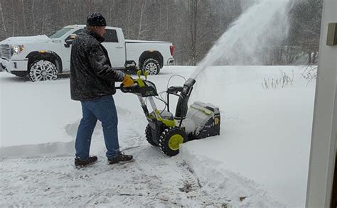 Ryobi V Hp Brushless Inch Two Stage Snow Blower Review Tool Box