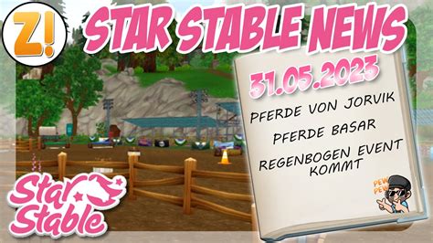 STAR STABLE NEWS REGENBOGEN EVENT KOMMT PFERDE VON JORVIK